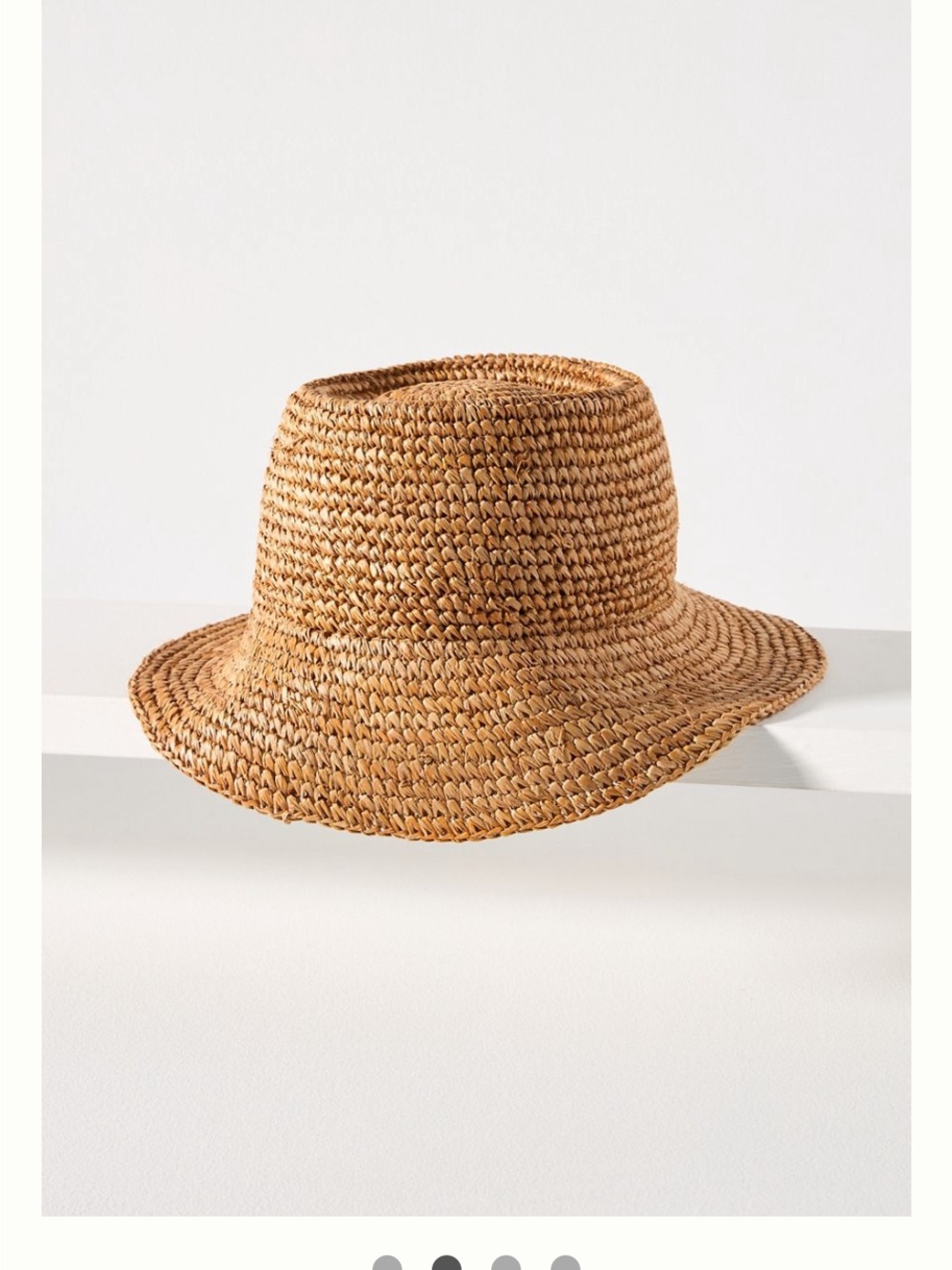 Wyeth Keanna Floppy Hat in Camel Anthropologie - Picture 3 of 5